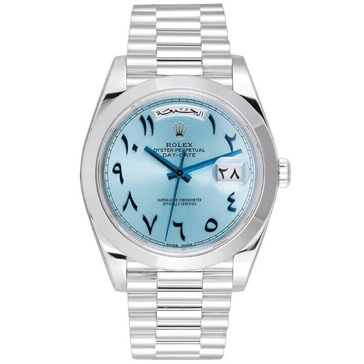 rolex-day-date-40-228206-ice-blue-arabic-dial-replica-1 Rolex Day Date 40 228206 Ice Blue Arabic Dial Replica 1