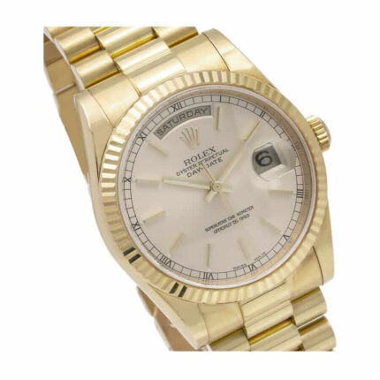 Rolex Day Date Automatic Yellow Gold Champagne Dial 1