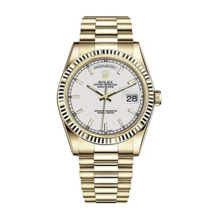 Rolex Day Date Automatic Yellow Gold Champagne Dial 118238 1 1