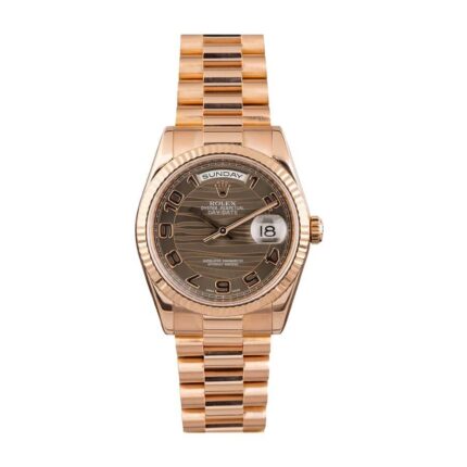 Rolex Day Date Bronze Wave 218235 Replica 1