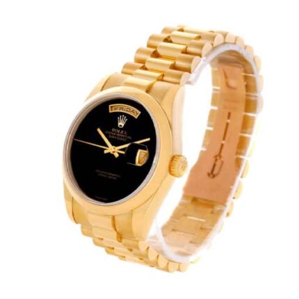 Rolex Day Date Onyx Dial 18038 Bulang Jubilee 1