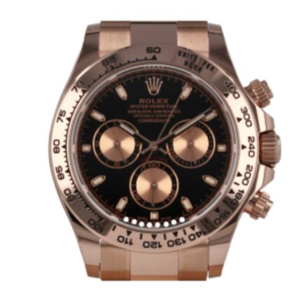 Rolex Daytona Cosmograph 116505 Everose Gold Black Dial Replica 2 1