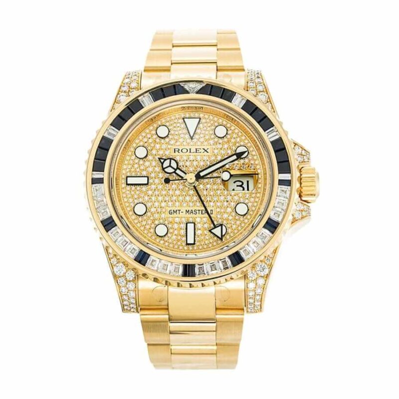 Rolex Gold Diamond Watch Super Clone