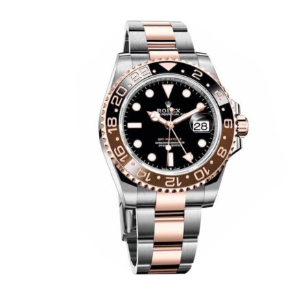 Rolex Gmt Master Ii Black Dial 126711chnr Brown Black 1