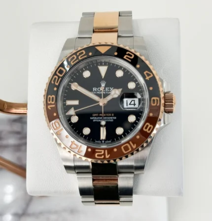 Rolex Gmt Master Ii Root Beer Rose Goldsteel Black Dial Blackbrown Ceramic Bezel 126711chnr 959929 1024x1024