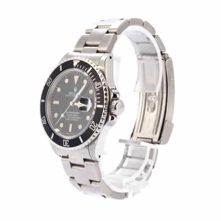 Rolex Rare Submariner Black Dial Stainless Steel Date Pre Ceramic 16800 Oyster Replica1 1