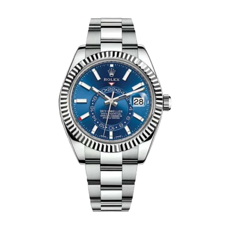 Rolex Sky-Dweller Blue Dial Stainless Steel 326934-0003 Oyster Super Clone