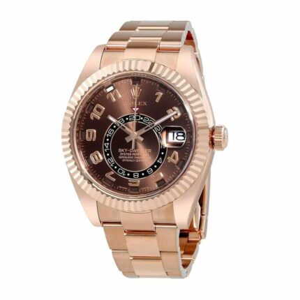 Rolex Sky Dweller Chocolate Dial Rose Gold 326935 2 1