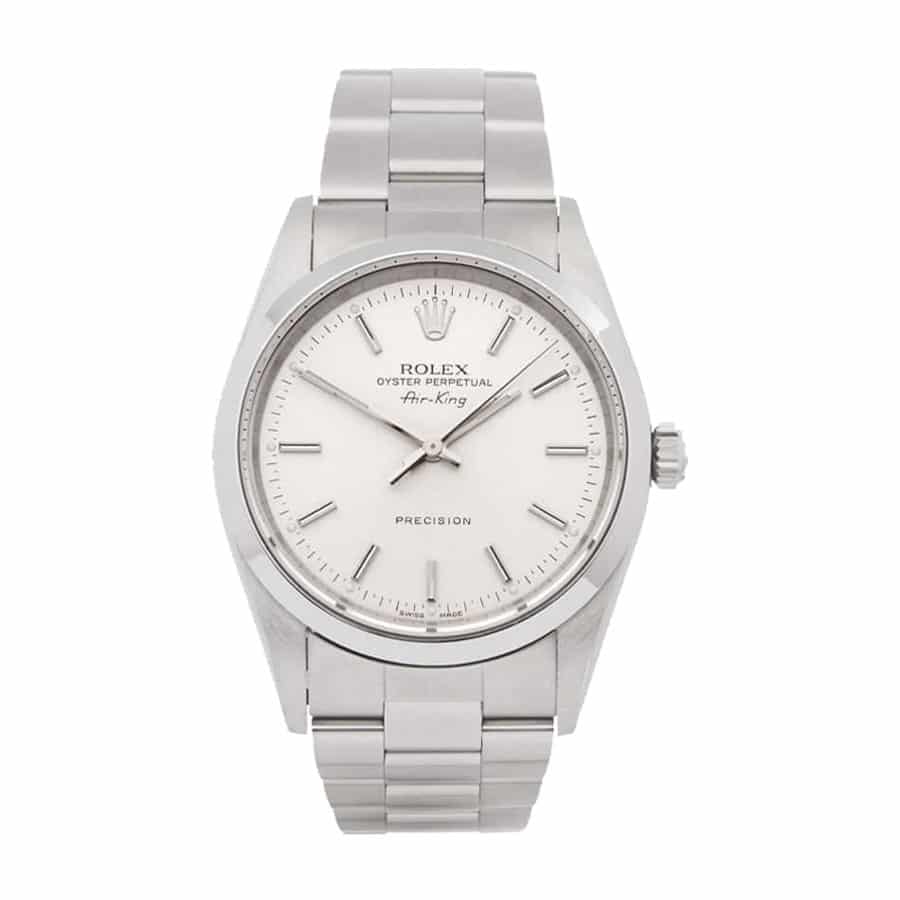 rolex-stainless-steel-air-king-white-dial-14000-oyster-replica-1 Rolex Stainless Steel Air King White Dial 14000 Oyster Replica 1