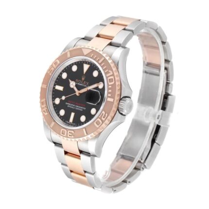 Rolex Yacht Master 116621 Rose Gold Automatic Brown Dial Replica 1