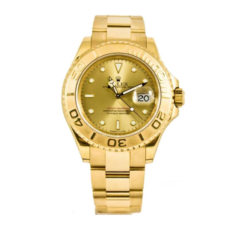 Rolex Yacht Master 16628 White Mother Of Pearl Diamond Dial Replica 2 1