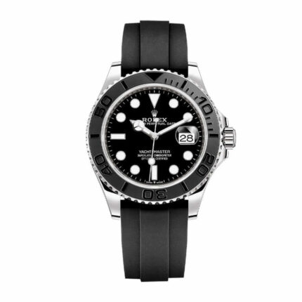 Rolex Yacht Master 40 226659 White Gold Automatic Rubber Black Dial Replica 1