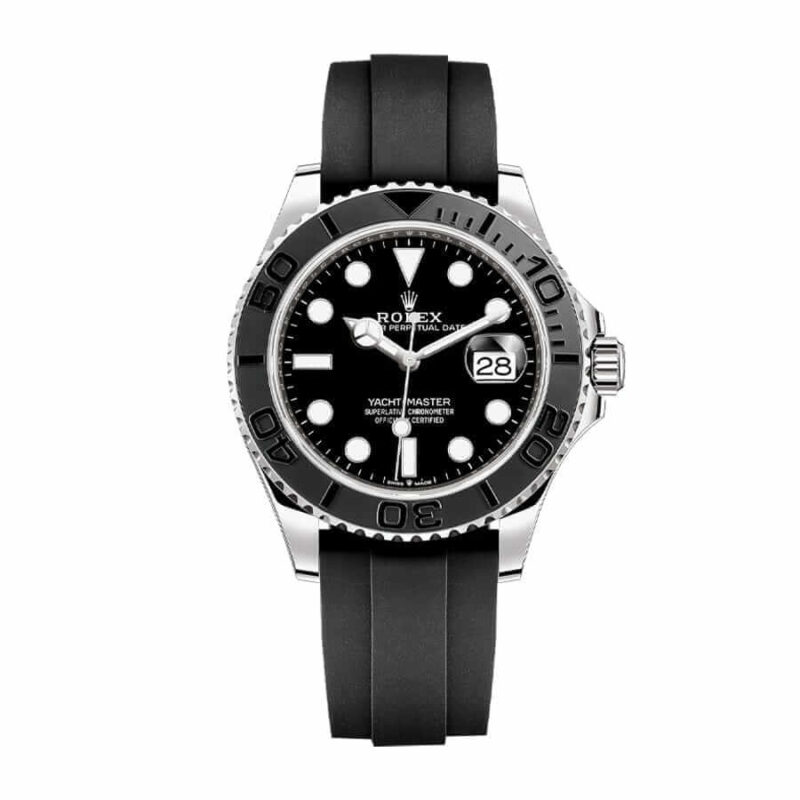 Rolex Yacht-Master 226659 White Gold Automatic Rubber Black Dial Super Clone