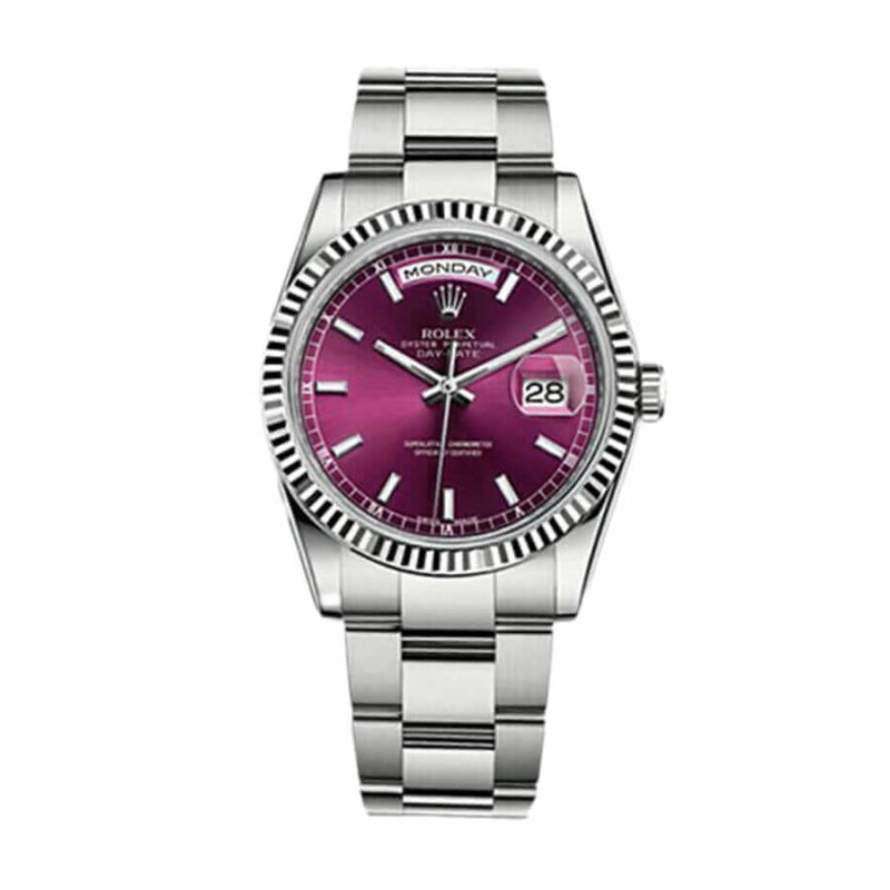 Rolex Day-Date 36 White Gold 118239-0304 Dial Super Clone