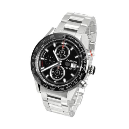 Tag Heuer Carrera Caliber Heuer 01 Automatic Chronograph Car201z Ba0714 Oyster Replica4 1