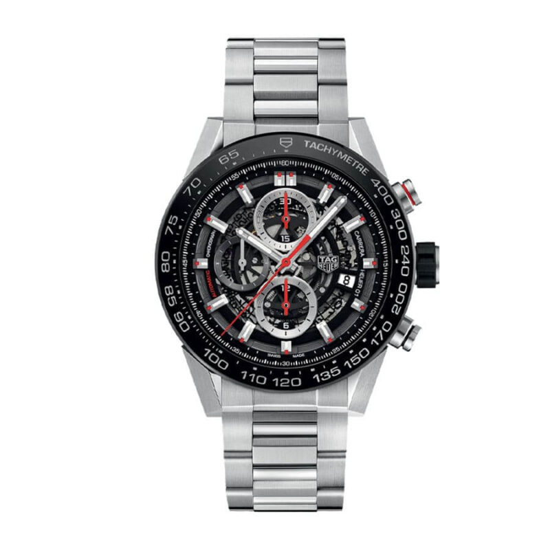 TAG Heuer Carrera 01 Steel Black Super Clone