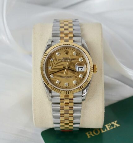 Dong Ho Rolex DateJust 126233 Replica 11 Mat La Cay Nhiet Doi Xuong VS 36mm 1 768x824 1