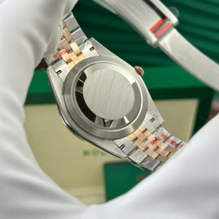 Dong Ho Rolex DateJust 126331 Boc Vang That Mat Xam Gap Nep Nha May GM V5 41mm 7 768x768 1
