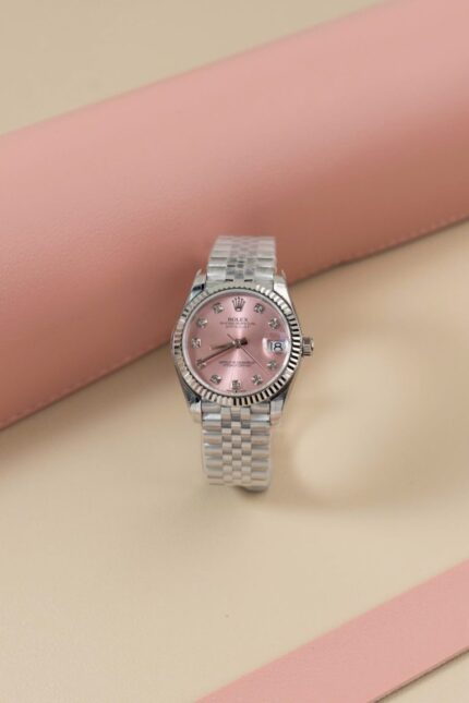 Dong Ho Rolex DateJust Lady Replica 11 Mat Hong Coc So Dinh Da 31mm 5 768x1152 1