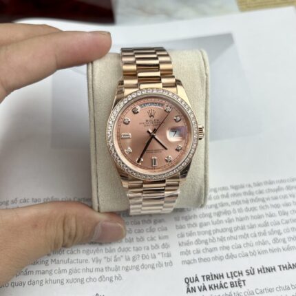 Dong Ho Rolex Datejust Mat So Hong Dinh Da EW Factory 31mm 8 768x768 1
