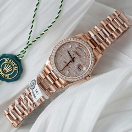 Dong Ho Rolex Day Date Che Tac Boc Vang Hong Dinh Kim Cuong Tong Hop Xuong GM 36mm 11 768x768 1