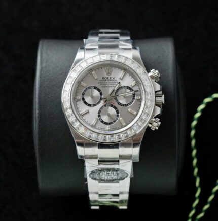Dong Ho Rolex Daytona 126500 Replica 11 Dinh Kim Cuong Moissanite 40mm 2 768x778 1