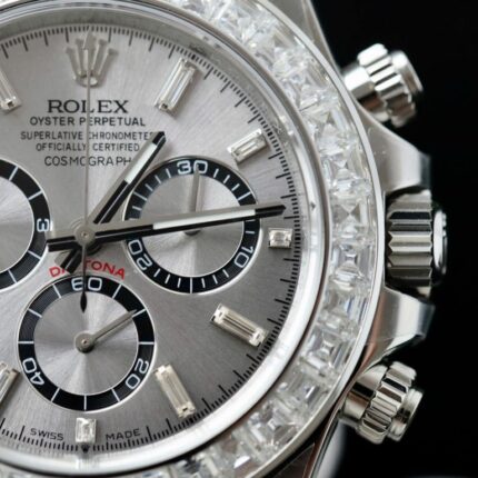 Dong Ho Rolex Daytona 126500 Replica 11 Dinh Kim Cuong Moissanite 40mm 6 768x768 1