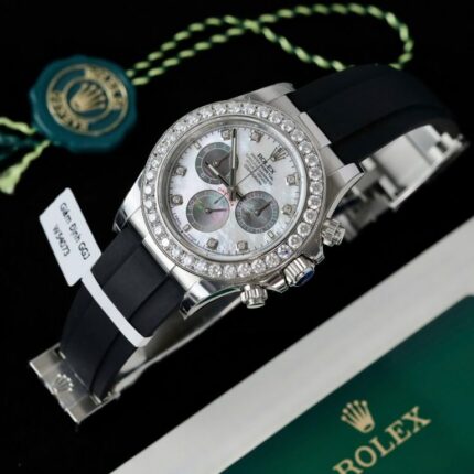 Dong Ho Rolex Daytona Che Tac Mat MOP Coc So Vanh Do Kim Cuong Moissanite 40mm 17 768x768 1