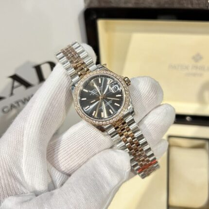 Dong Ho Rolex Nu Dinh Da Mat So Xam Fake 11 31mm 4 768x768 1