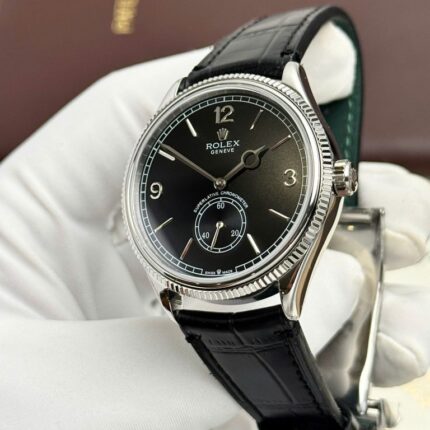 Dong Ho Rolex Perpetual 1908 Fake 11 Cao Cap Vo Trang Mat Den Day Da 39mm 5 768x768 1
