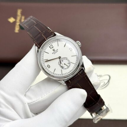 Dong Ho Rolex Perpetual 1908 Fake 11 Mat Trang Day Da 39mm 1 768x768 1